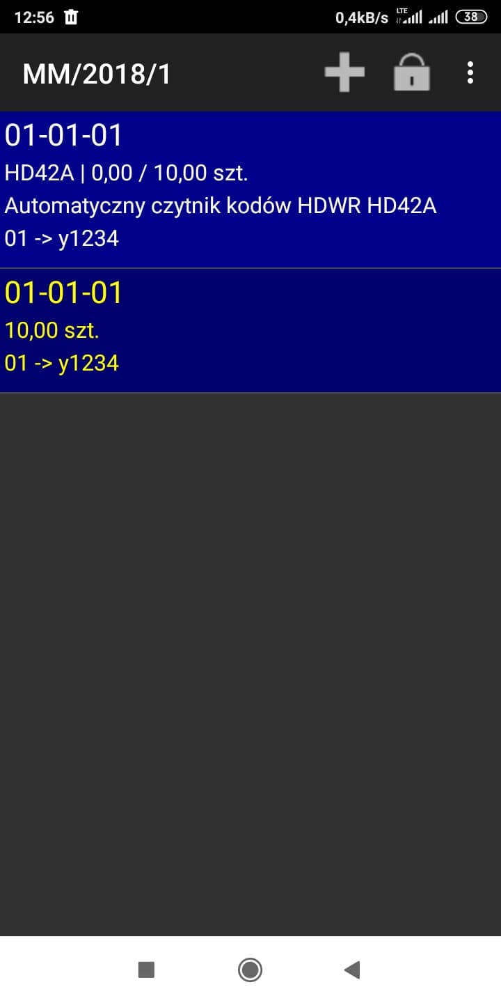 Warehouse transfers - mobile